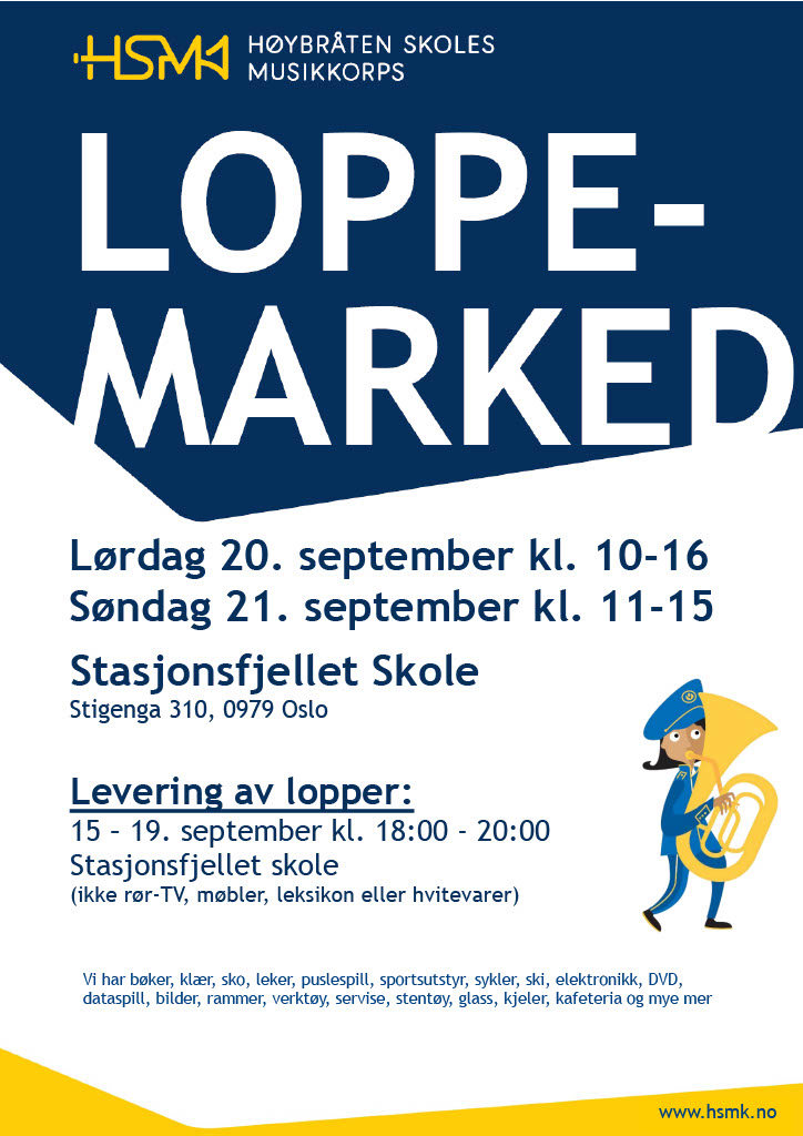 Velkommen til loppemarked